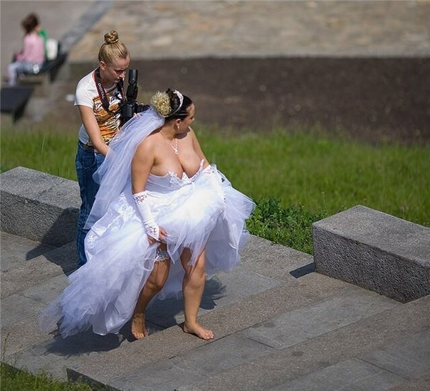 Самые нелепые невесты