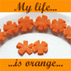Оранжевая